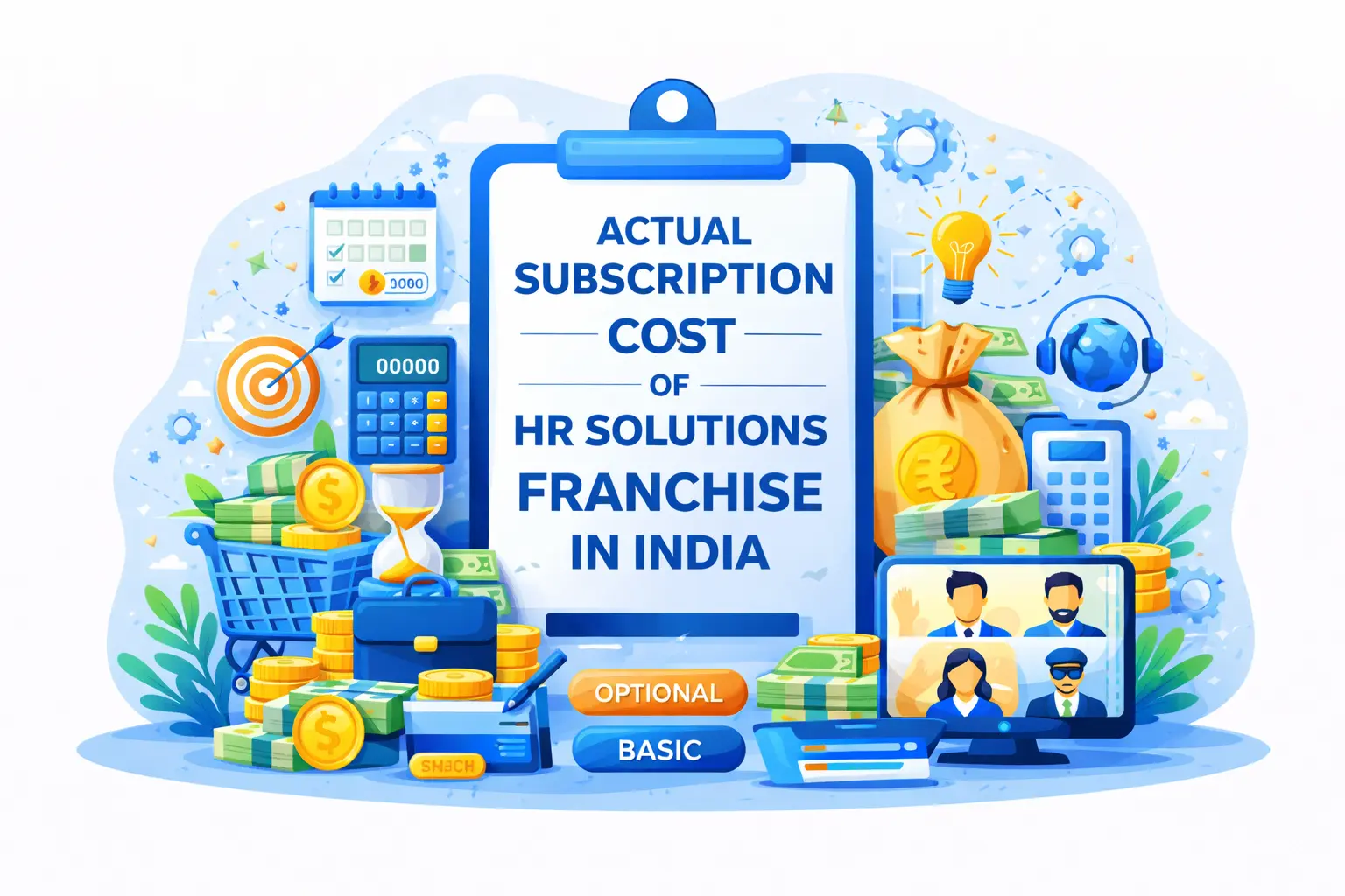ACTUAL SUBSCRIPTION COST OF HR SOLUTIONS FRANCHISE IN INDIA